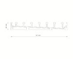 7 rail glazen schuifwand onderrail