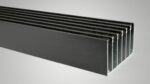 Bovenrail 6 railsysteem mat zwart ral9005m