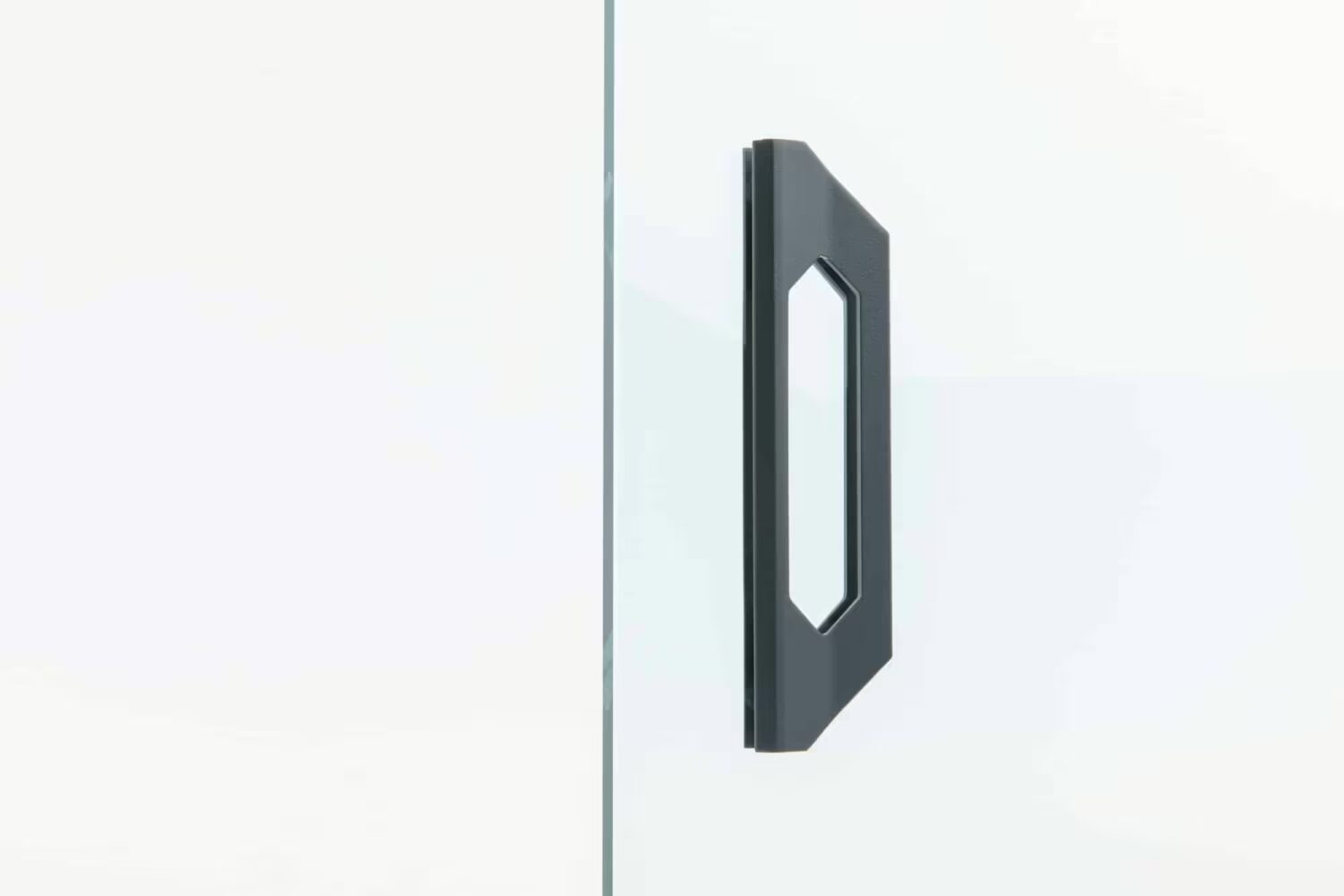 Deurgreep plak antraciet fv086a