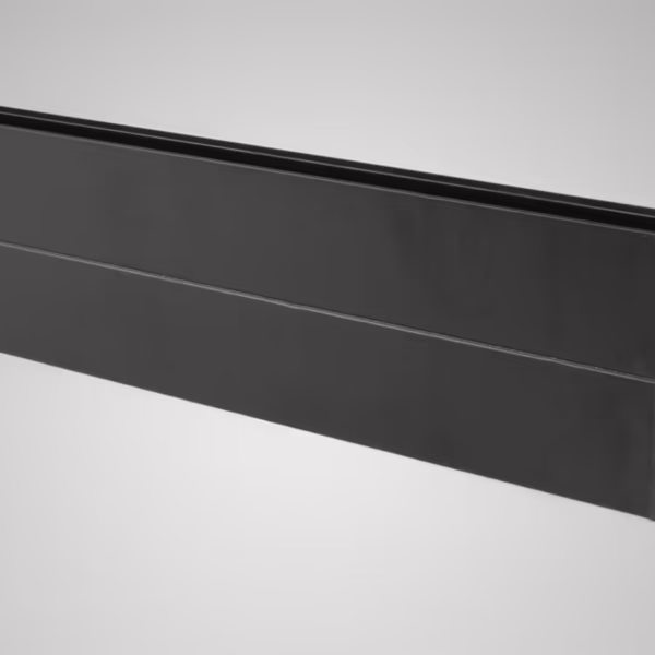 Glasprofiel mat zwart