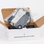 Ledverlichting mat zwart