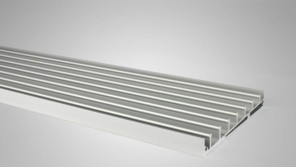 Onderrail 7 railsysteem zilver