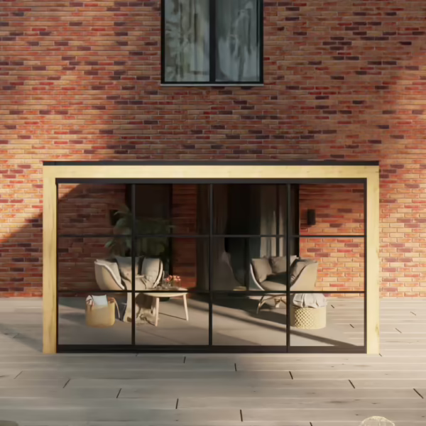 Steellook voor alle glazen schuifdeuren