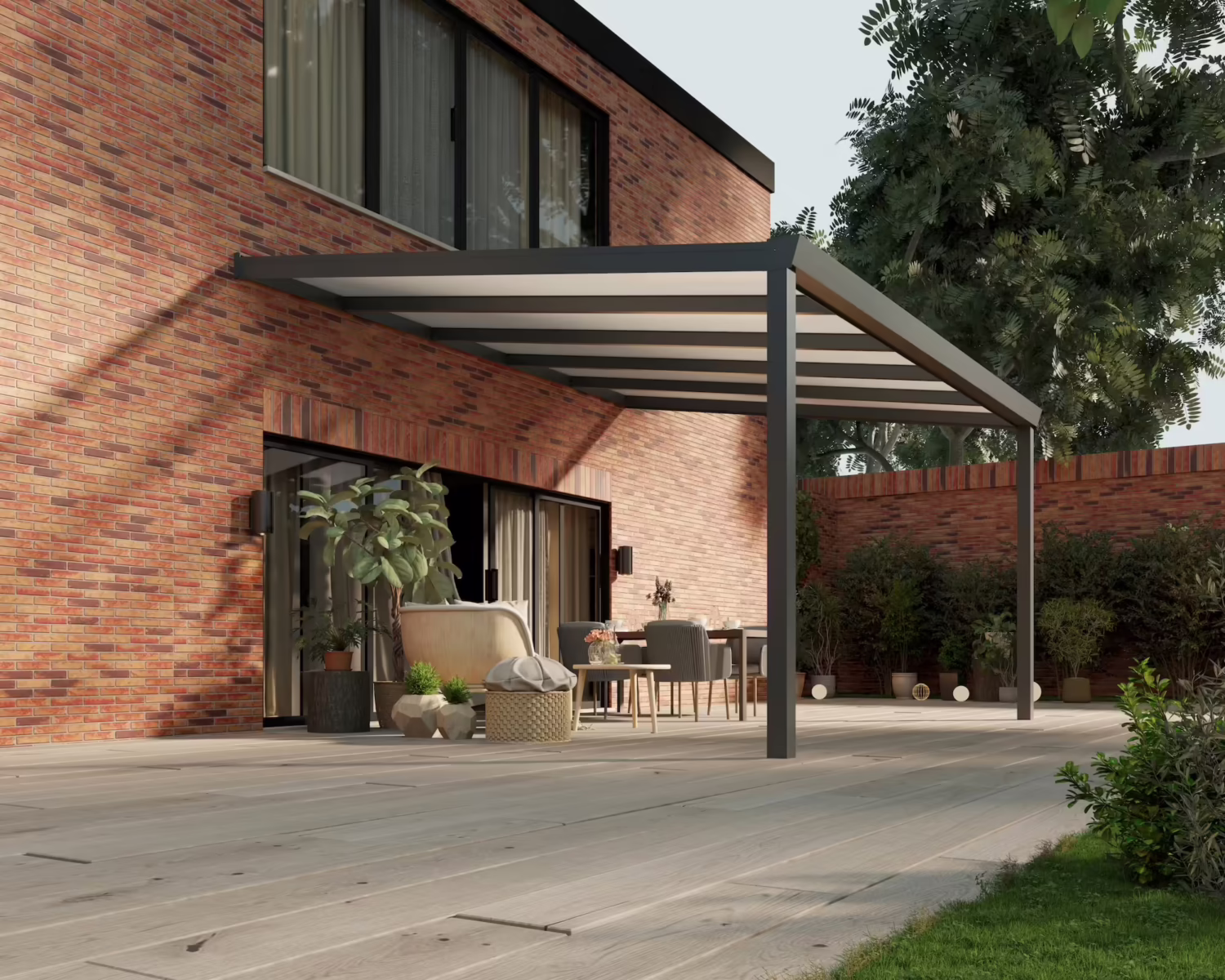 terrasoverkapping-polycarbonaat-dak-5x4m-antraciet-opaal-modern25_BottomLeftPerspective