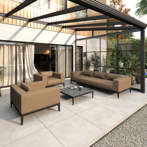 Loungeset Embrace 5-persoons | 3-zits bank & fauteuils