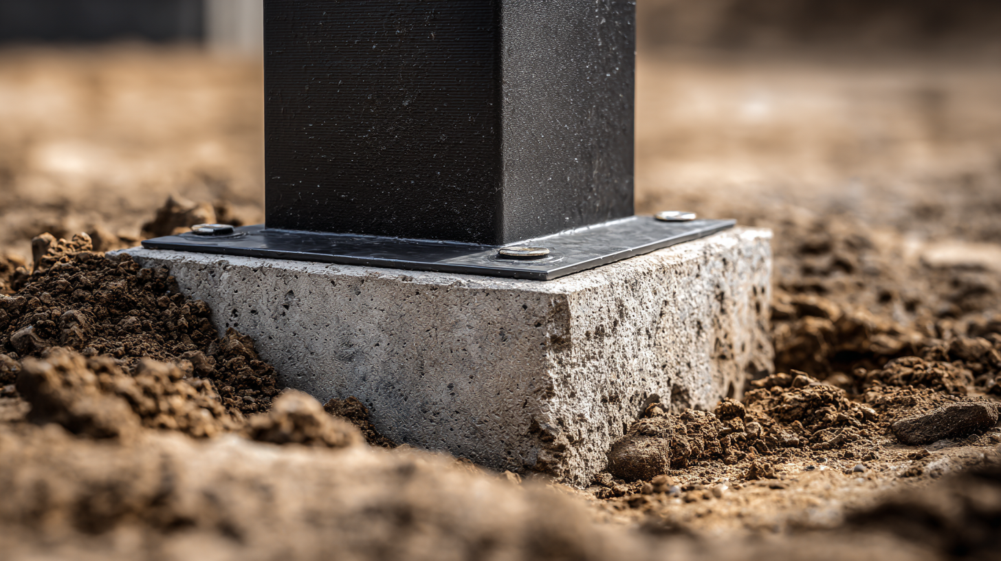 overkapping zonder fundering - funderingsblok