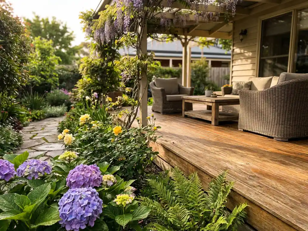 Hoe bereid je je tuin voor op een veranda?