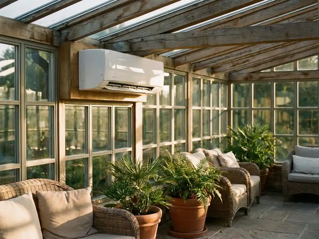 Welke airconditioning past in een veranda?