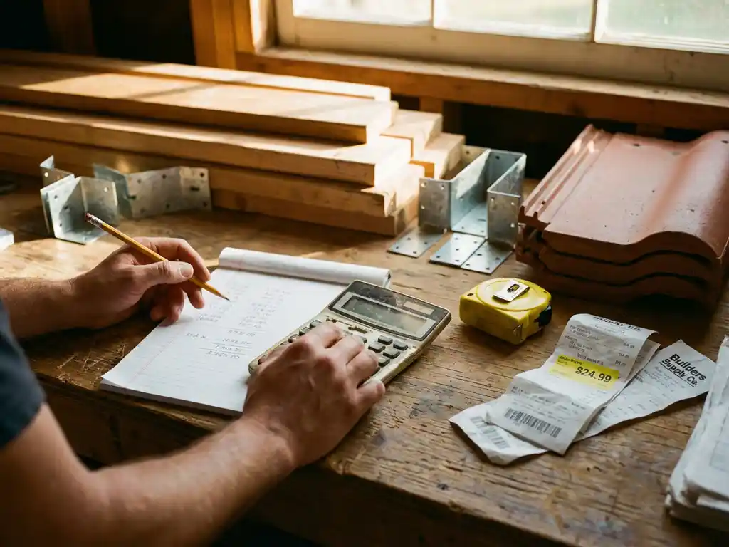 Wat zijn de kosten om zelf een overkapping te maken?