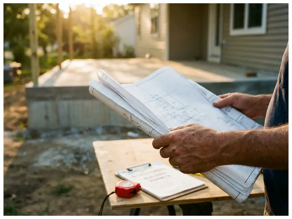 Wat moet je doen voor de bouw van een veranda begint?