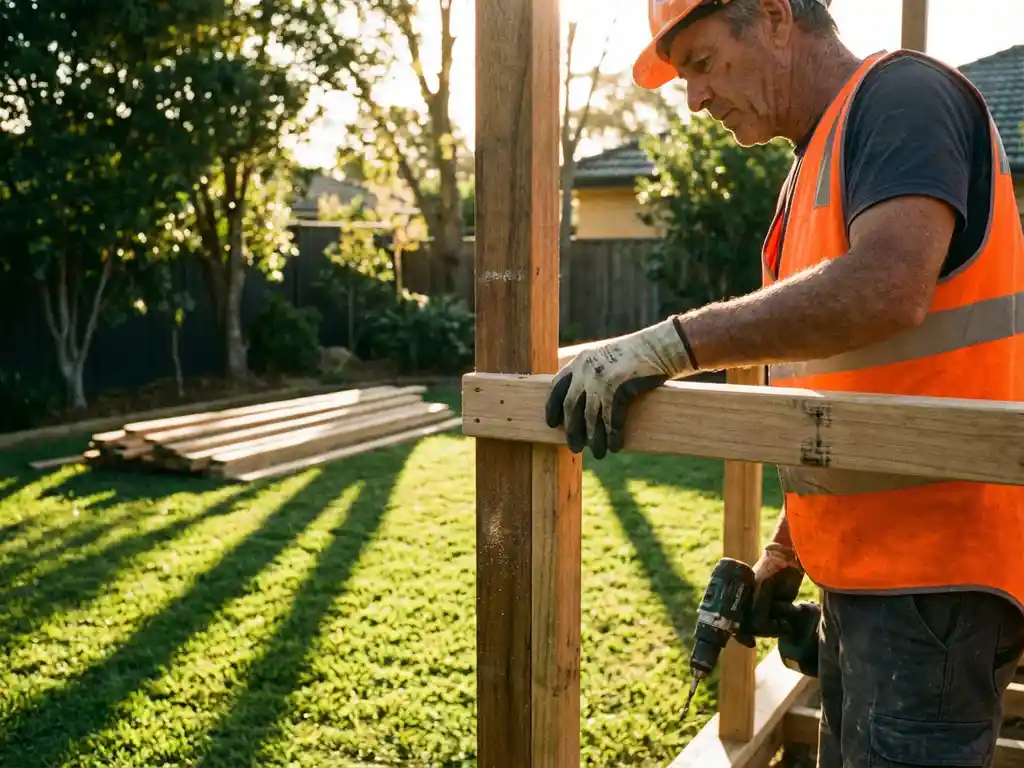 Hoe verloopt de montage van een veranda?