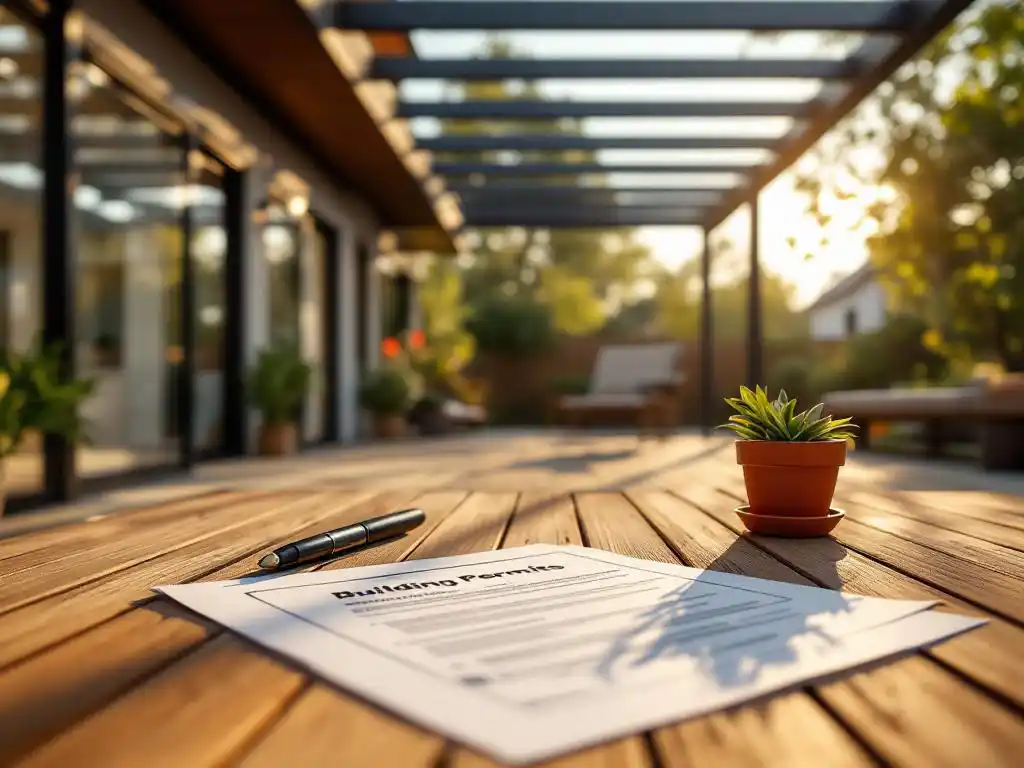 Aluminium terrasoverkapping aan een woning