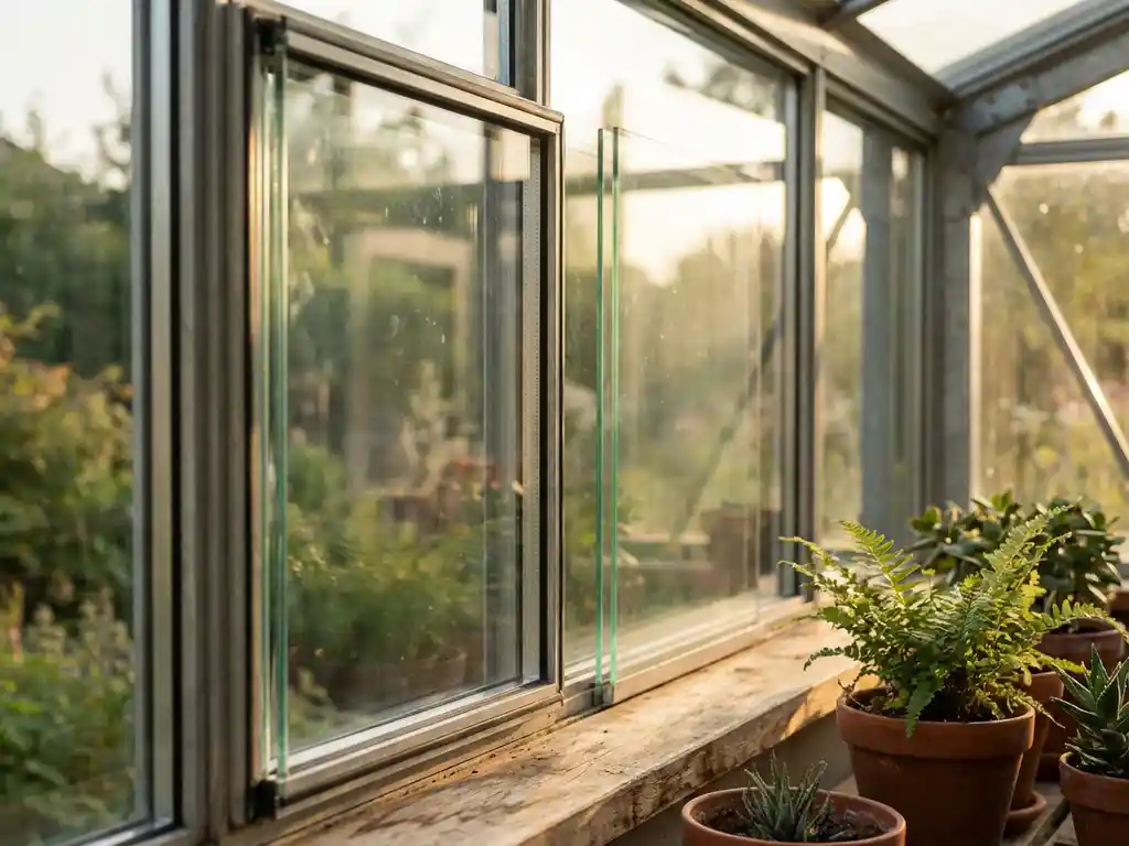 Wat is het verschil tussen enkel en dubbel glas in een veranda?