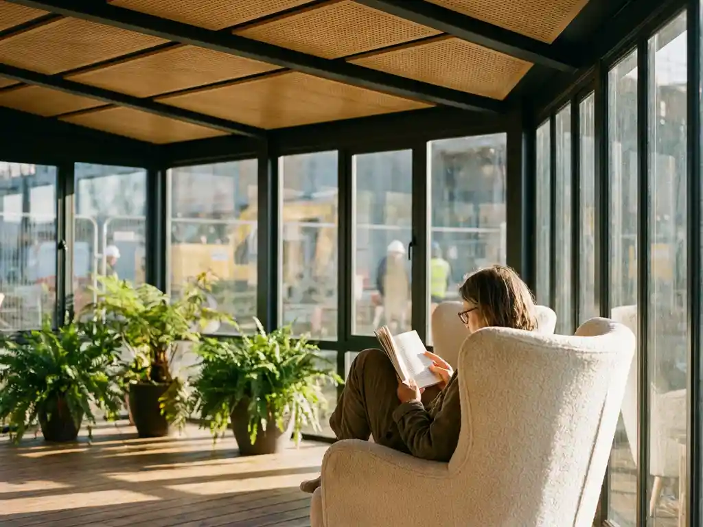 Hoe voorkom je geluidsoverlast in een veranda?