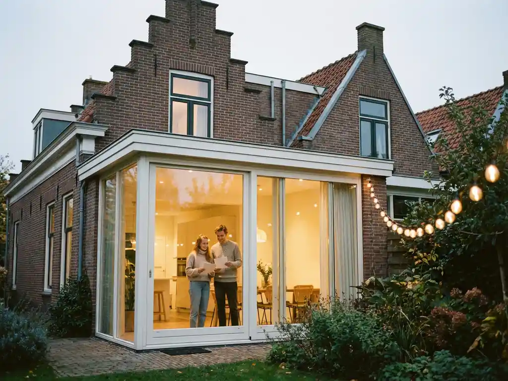 Kan je een veranda plaatsen bij een huurwoning?