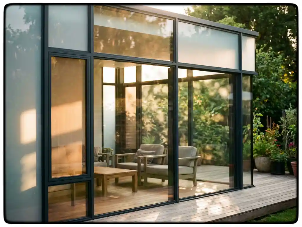 Welke glassoorten zijn geschikt voor een veranda?