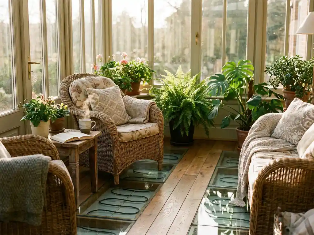 Welke vloerverwarming is geschikt voor een veranda?