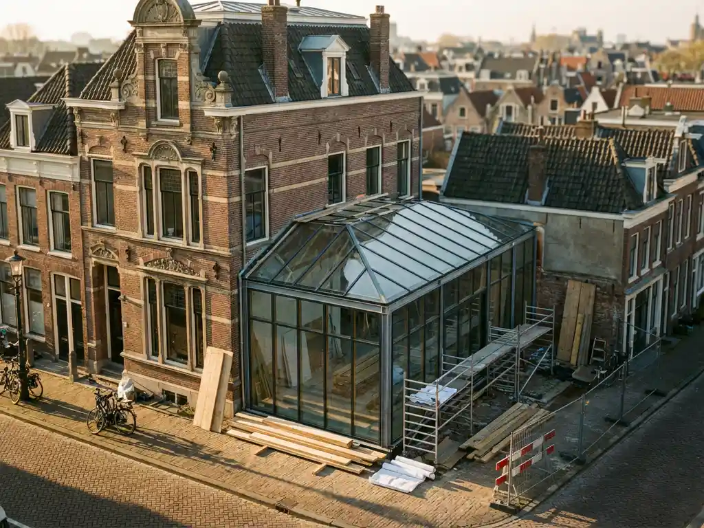 Mag je een veranda bouwen in een beschermd stadsgezicht?