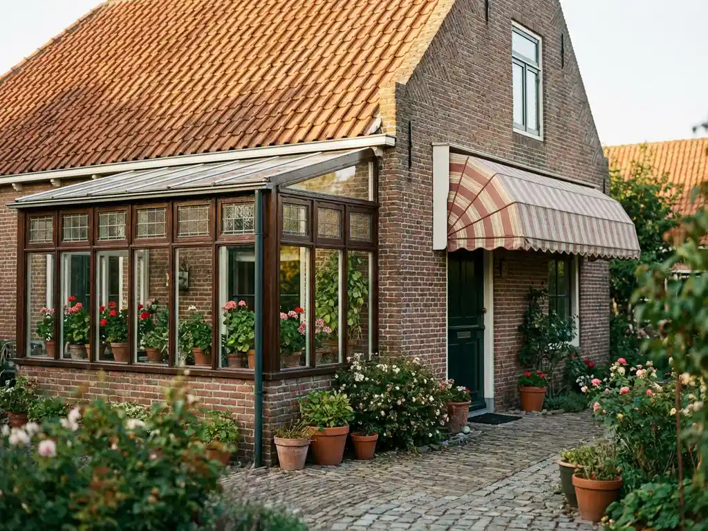 Wat is het verschil tussen een veranda en een luifel?