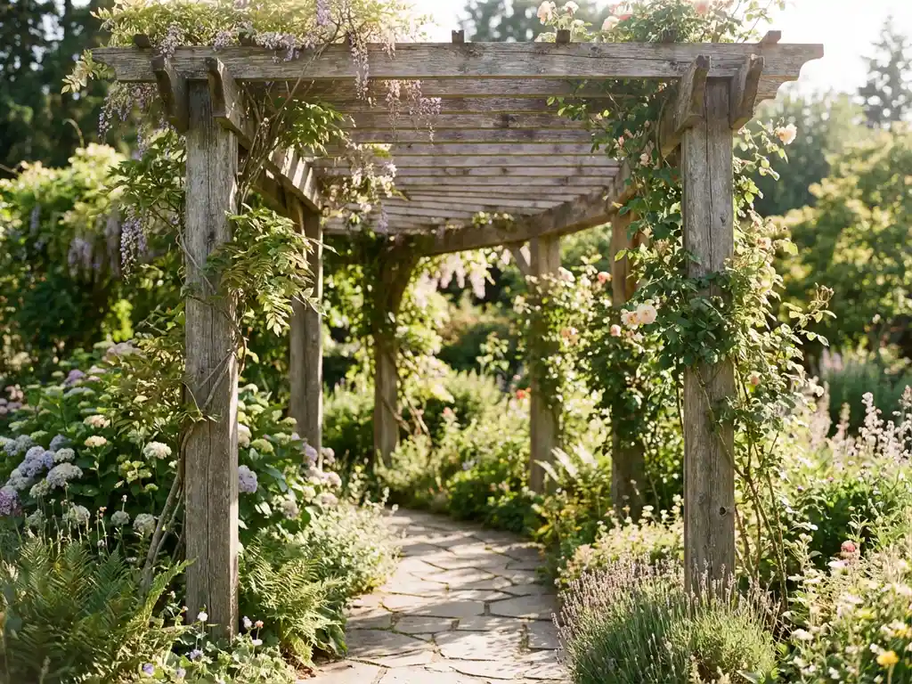 Hoe integreer je een overkapping in je tuinontwerp?