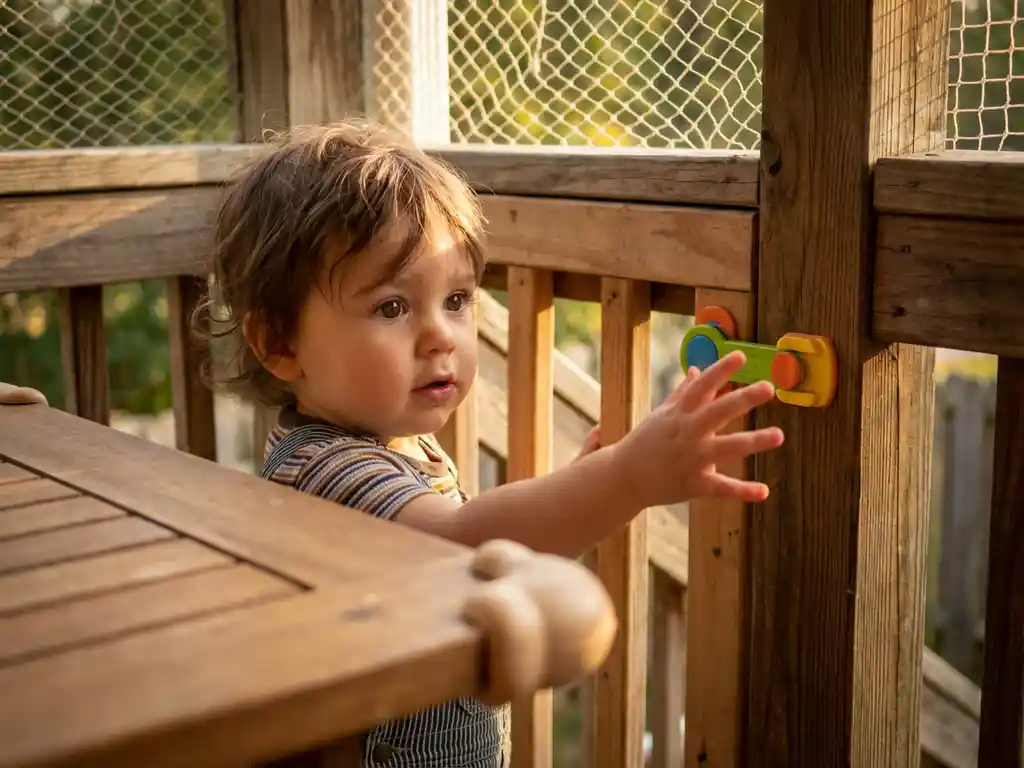 Hoe maak je een veranda kindveilig?