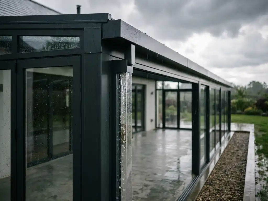 Welke regenwaterafvoer heeft een veranda nodig?