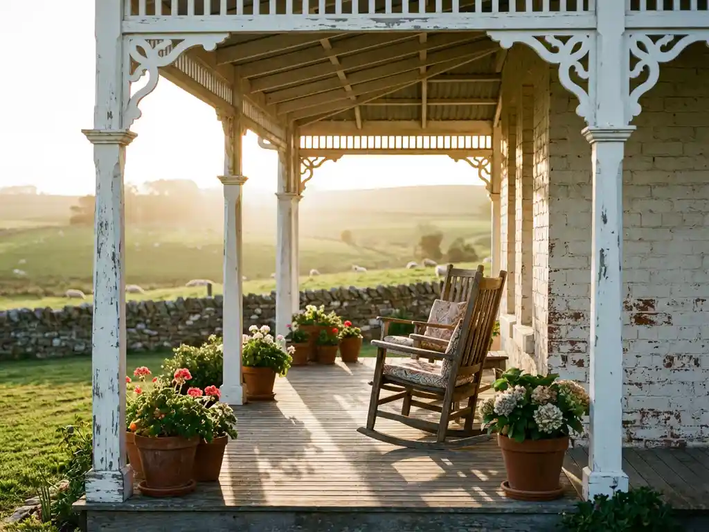 Welke veranda past bij een boerderij?