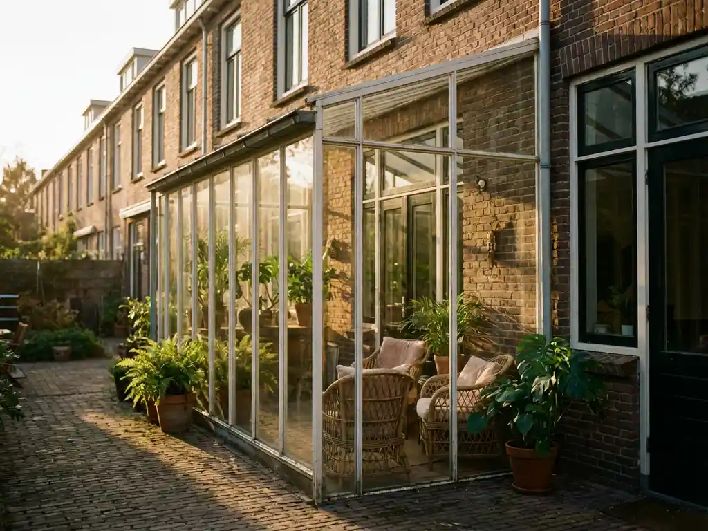 Welke veranda past bij een rijtjeshuis?