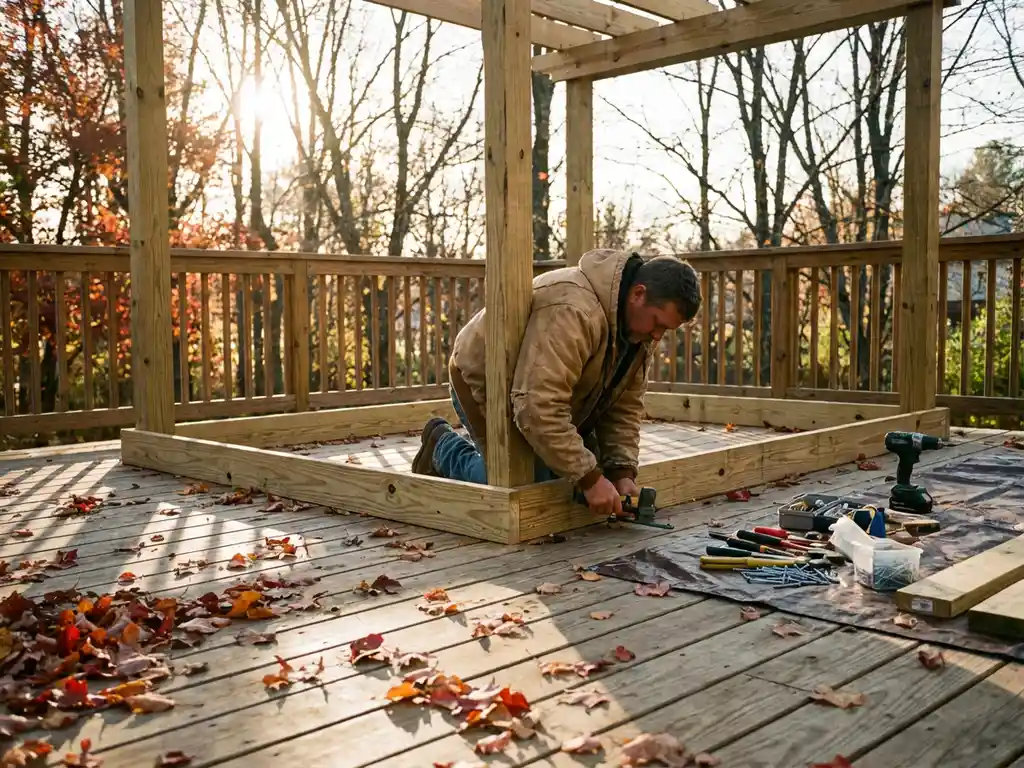 Wat zijn de beste seizoenen om een overkapping te plaatsen?