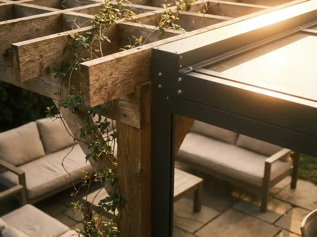 Wat is goedkoper, hout of aluminium overkapping?