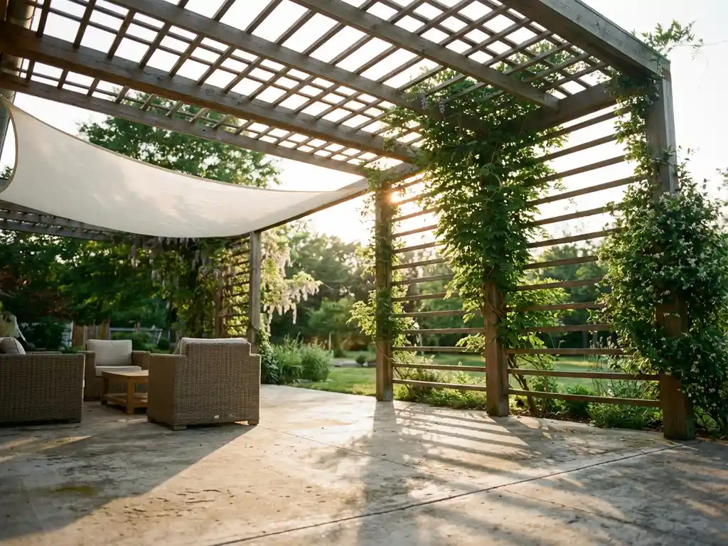 Wat is het verschil tussen een pergola en een overkapping?