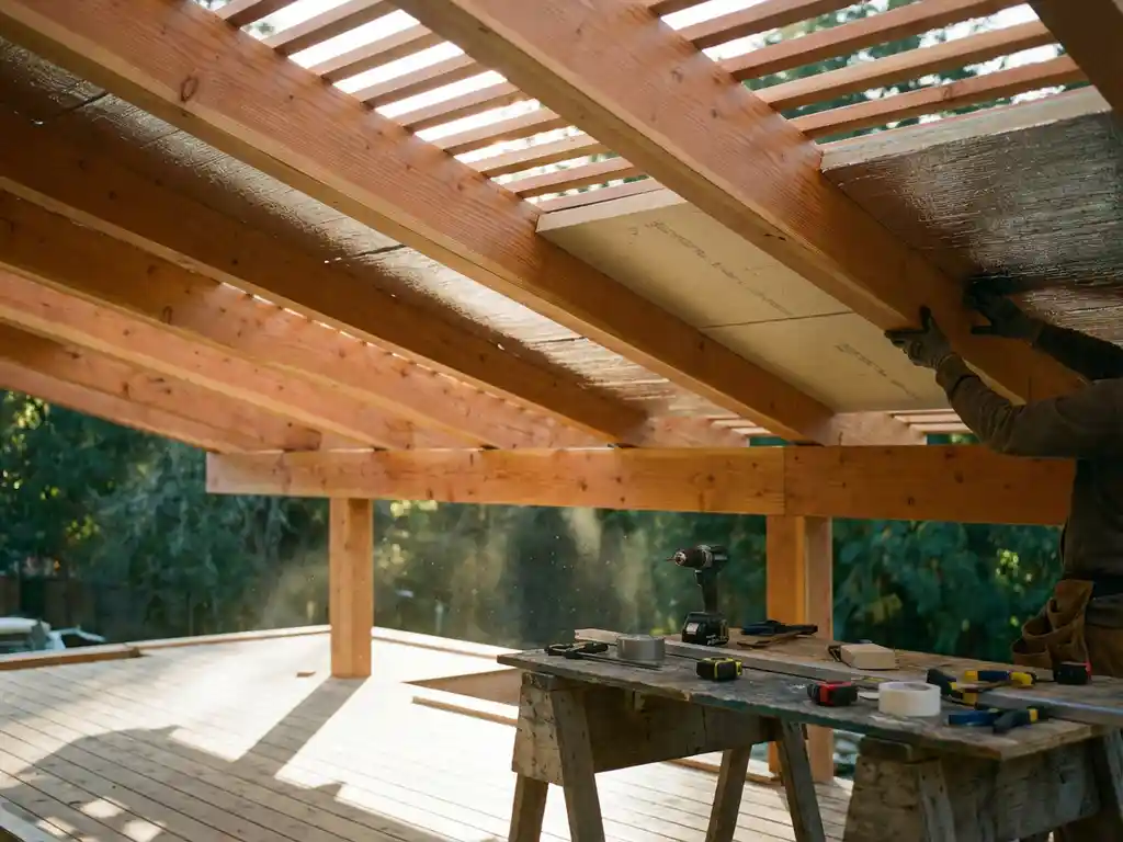 Wat zijn de isolatiemogelijkheden voor overkappingen?