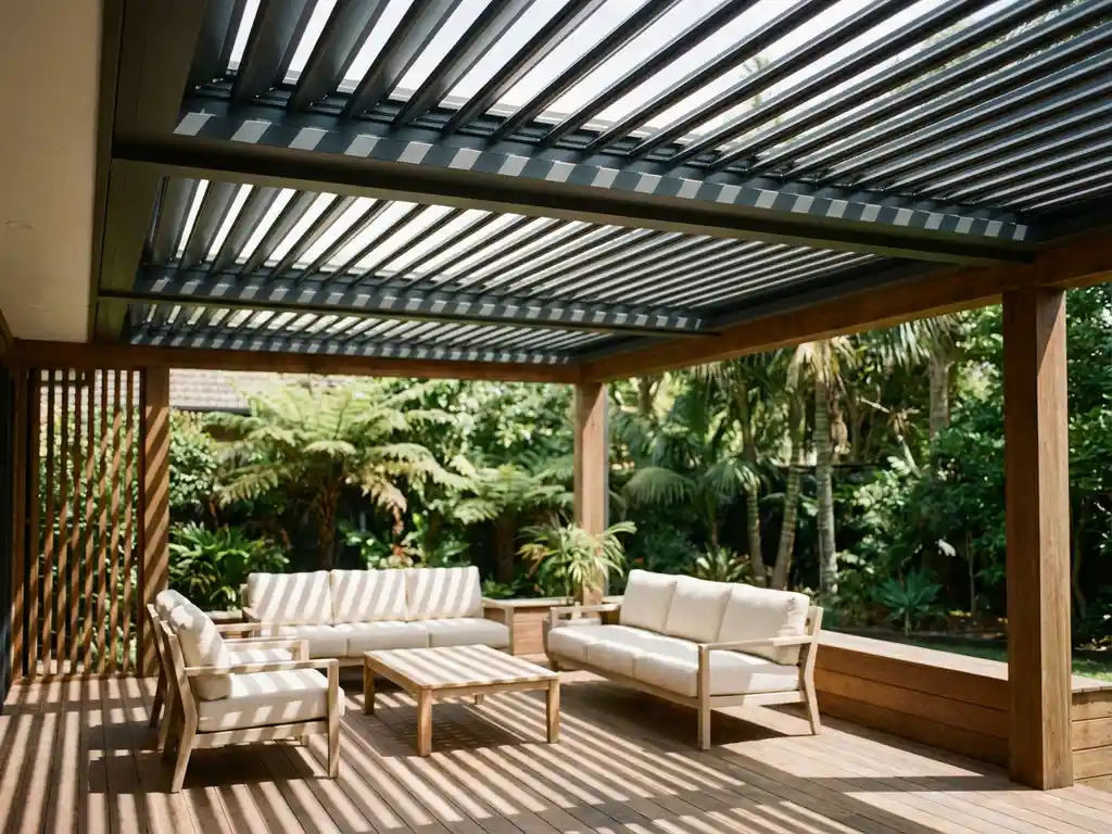 Wat is een veranda met lameldak?