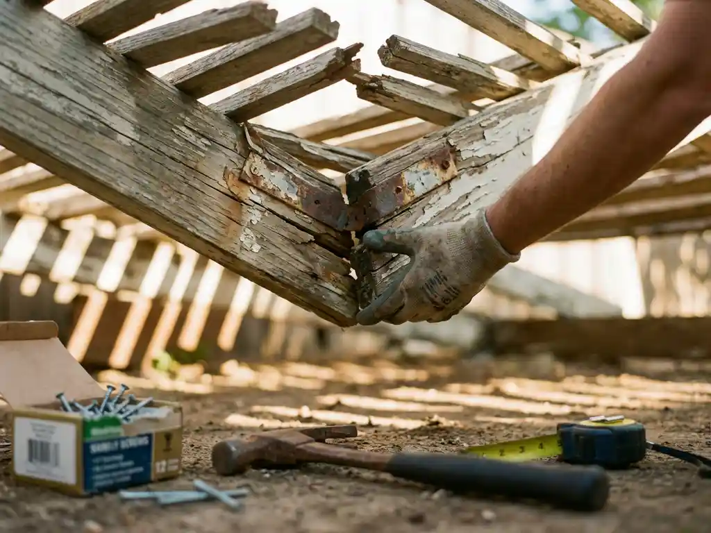 Welke reparaties zijn het meest voorkomend bij overkappingen?