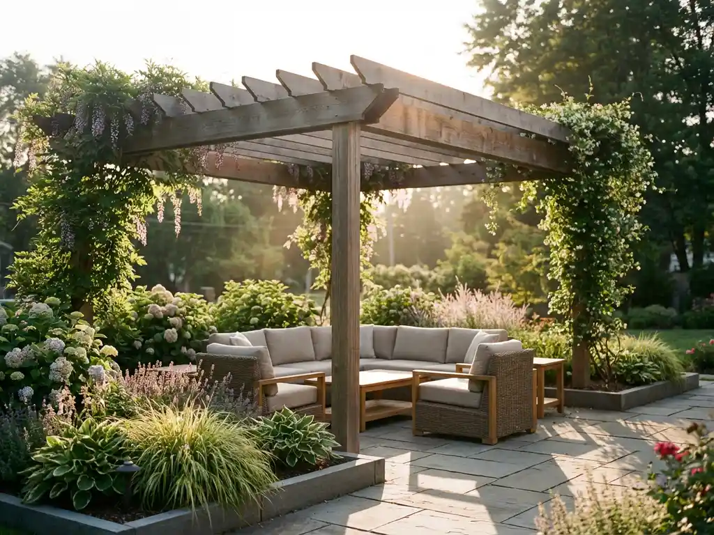 Kun je je tuin verbeteren met een overkapping?