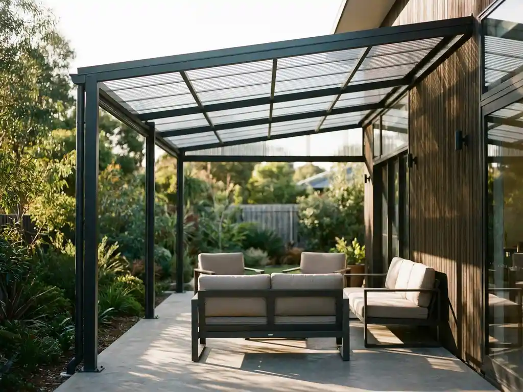 Wat is een polycarbonaat veranda?