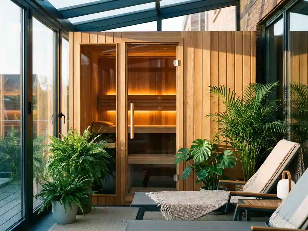 Kan je een sauna plaatsen in een veranda?
