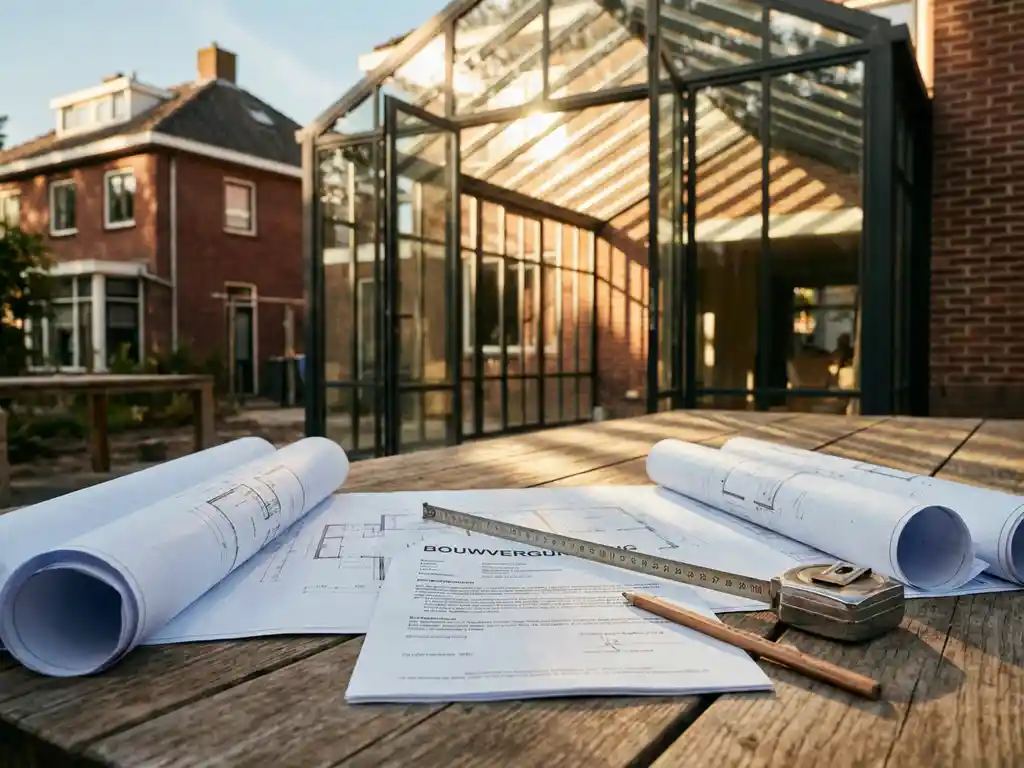 Mag ik een veranda bouwen zonder bouwvergunning?