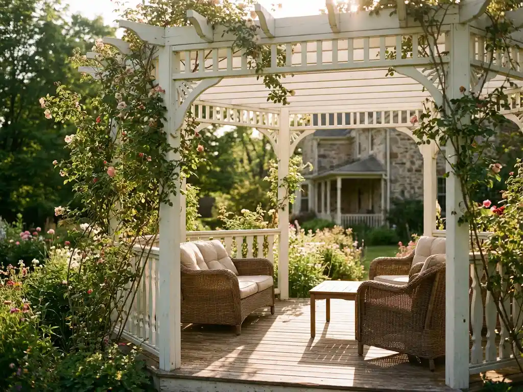 Wat is een vrijstaande veranda?