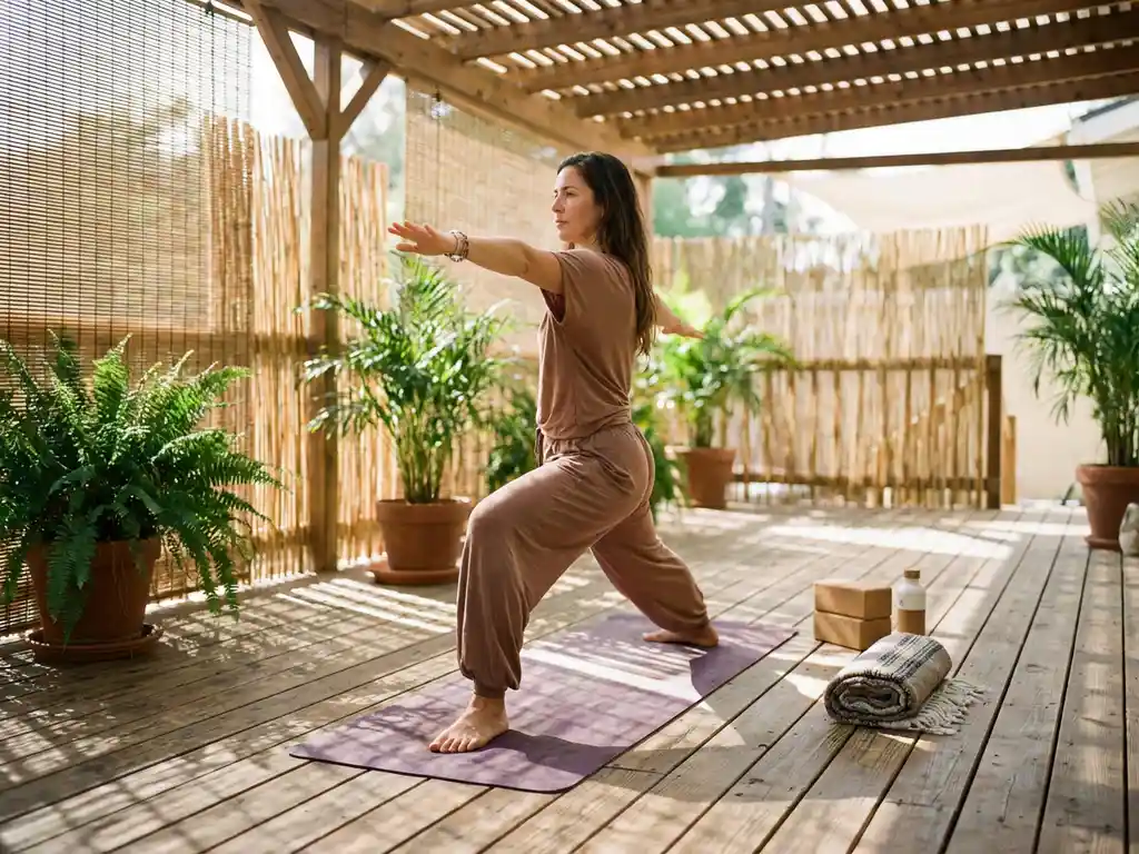 Hoe maak je een veranda geschikt voor yoga of sport?