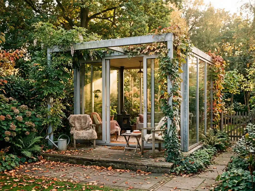 Hoe lang gaat een tuinkamer van aluminium mee?