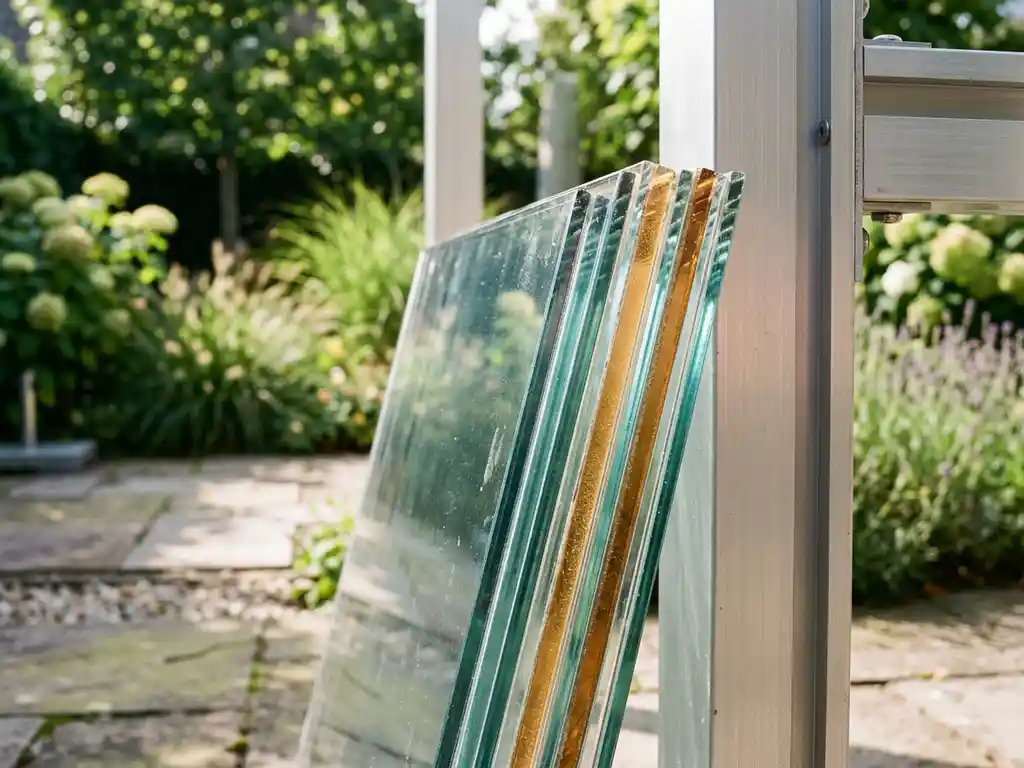Wat is gelaagd glas en is het veilig voor een serre?