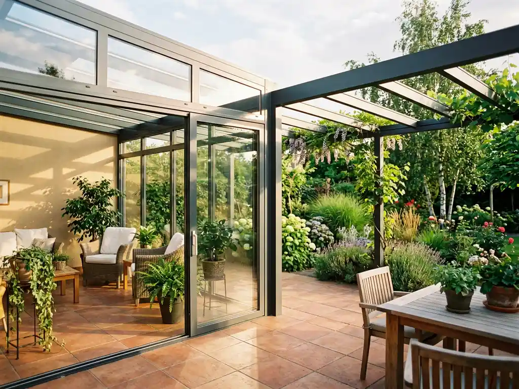 Wat is het verschil tussen een serre en een veranda?