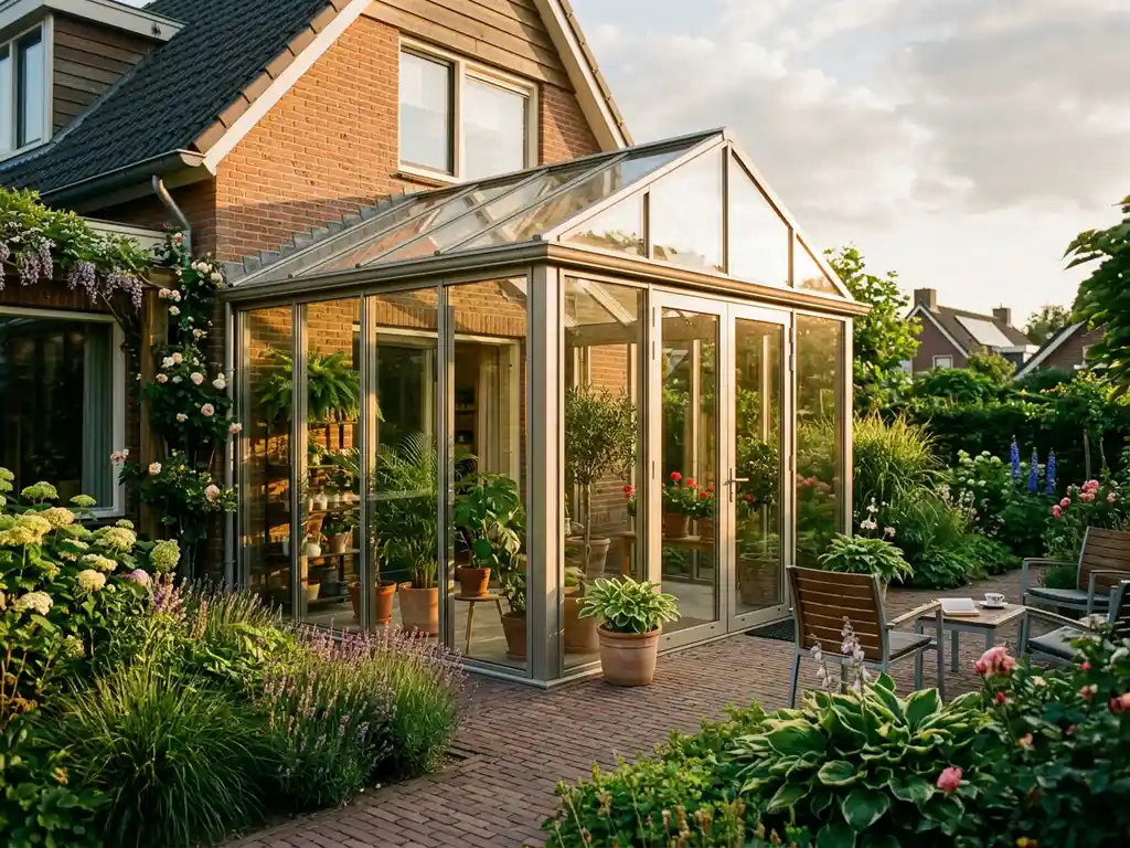 Wat zijn de bouwregels voor een serre in de achtertuin?