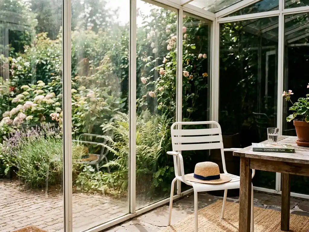 Hoe warm wordt een serre in de zomer?