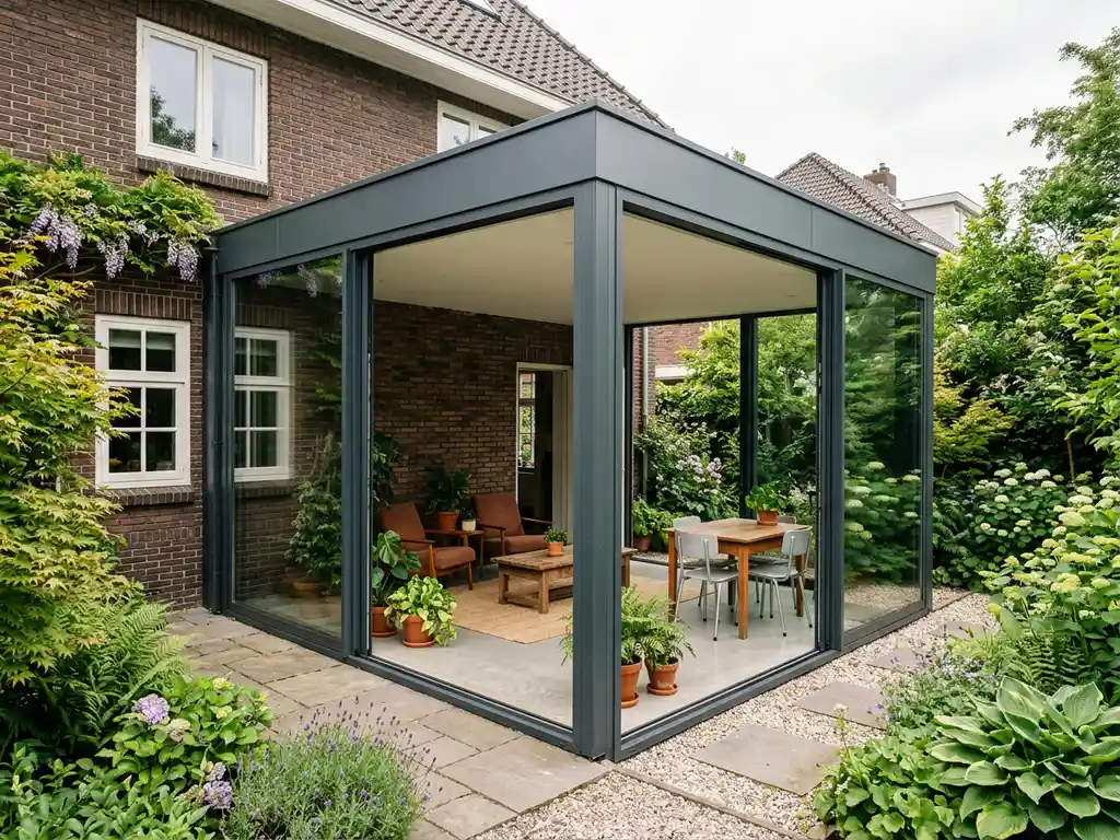 Kan een tuinkamer aan elke woning worden gebouwd?