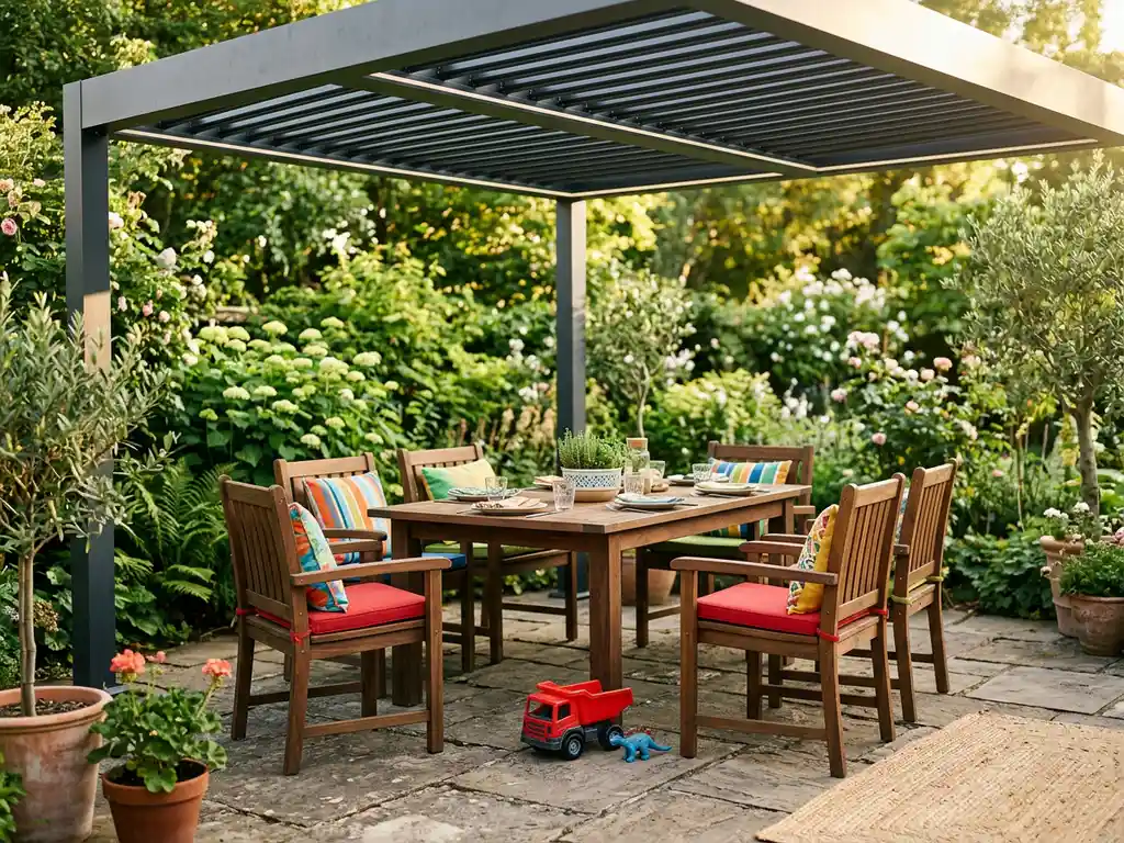 Hoe kies je tuinmeubelen voor een gezin met jonge kinderen?