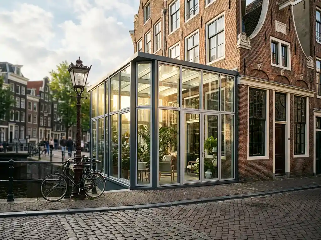 Mag je een serre bouwen in een beschermd stadsgezicht?