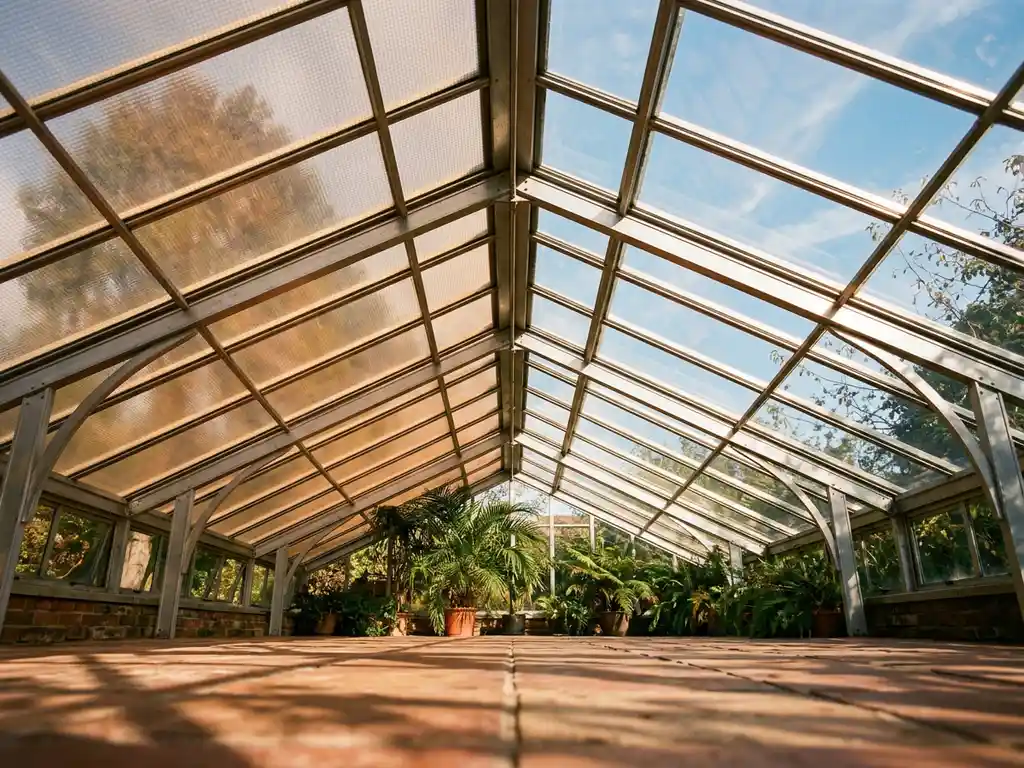 Is polycarbonaat of glas beter voor een serre dak?