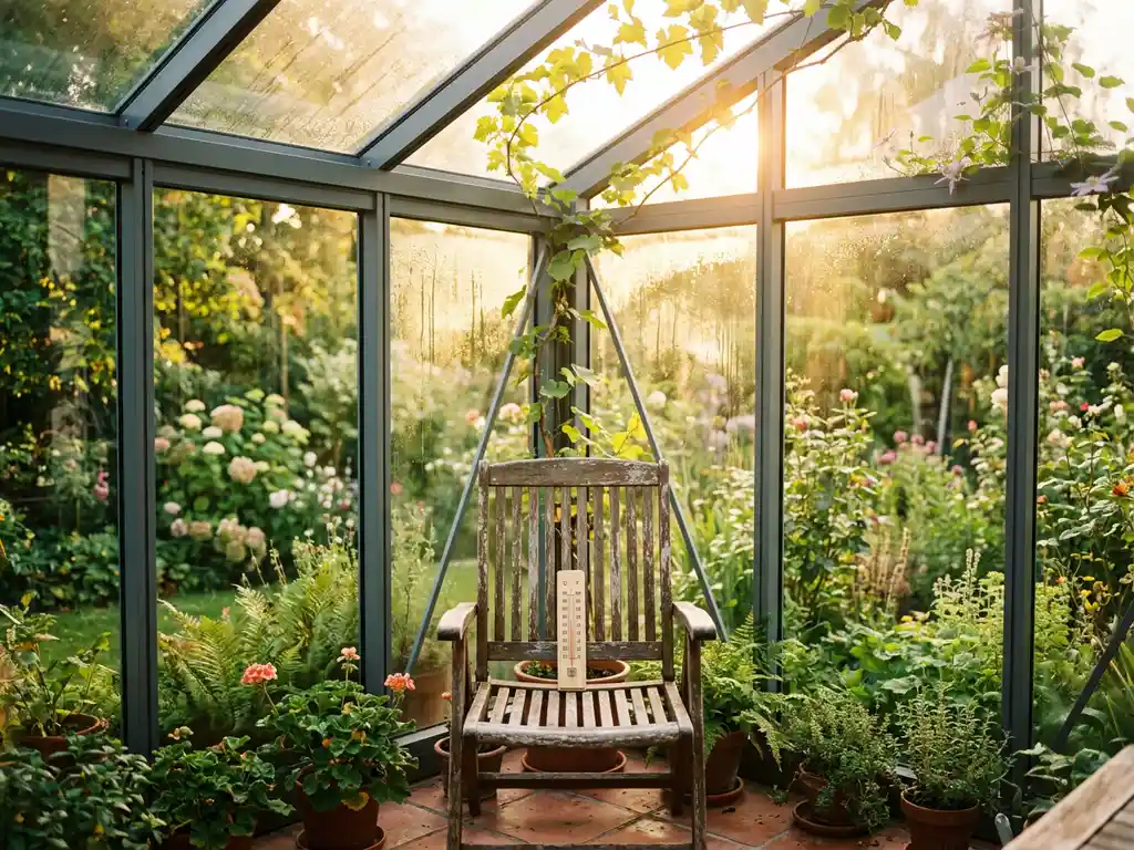 Hoe warm wordt een tuinkamer in de zomer?